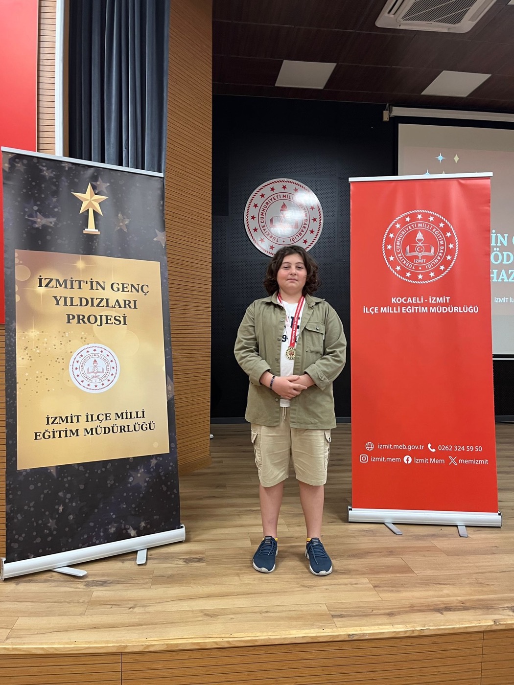 Mete Yahya Yılmaz, İzmit'in Genç Yıldızları Projesinde Ödüllü