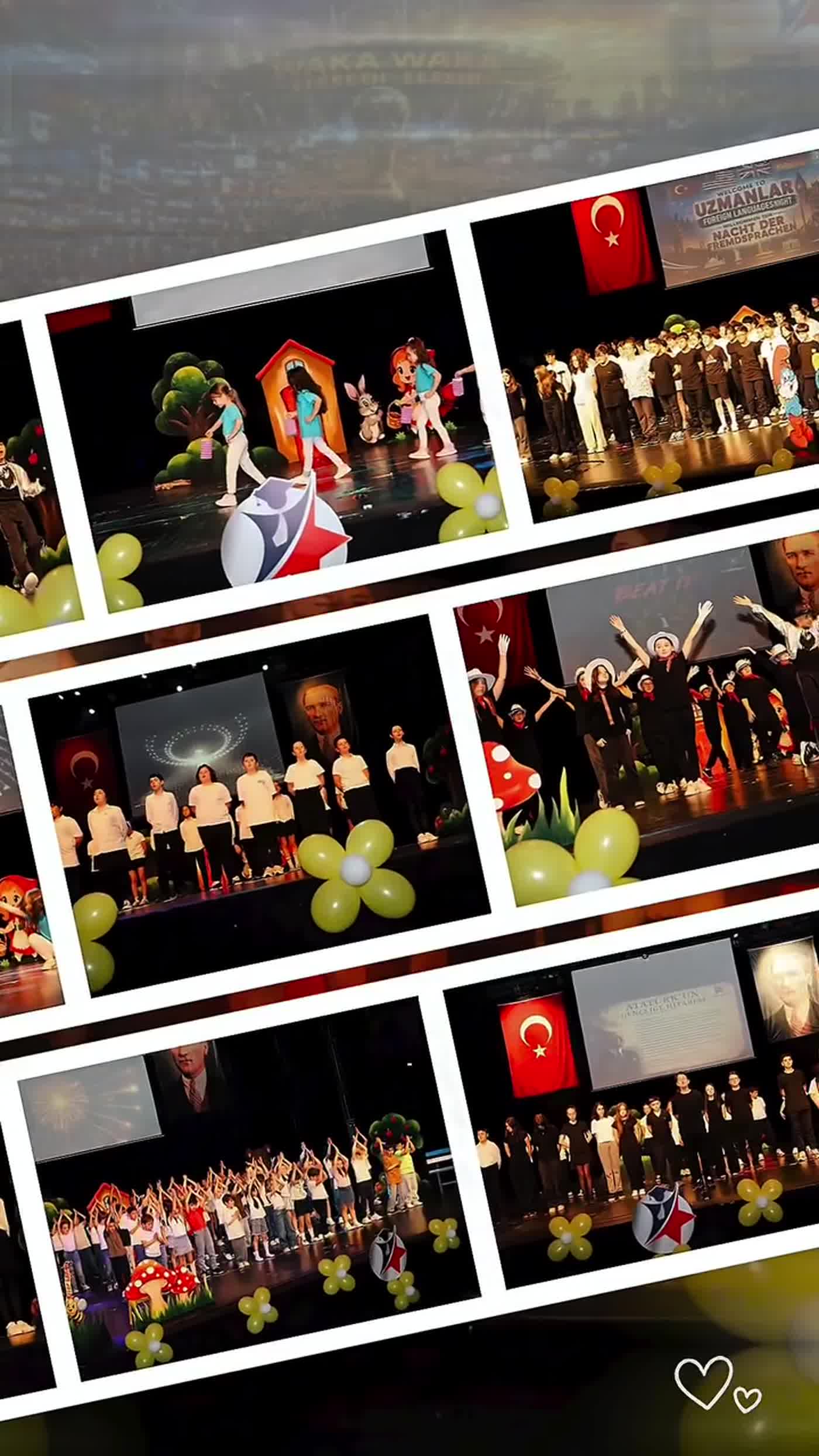 Foreign Languages Night'ta Şarkı ve Dans Performansı