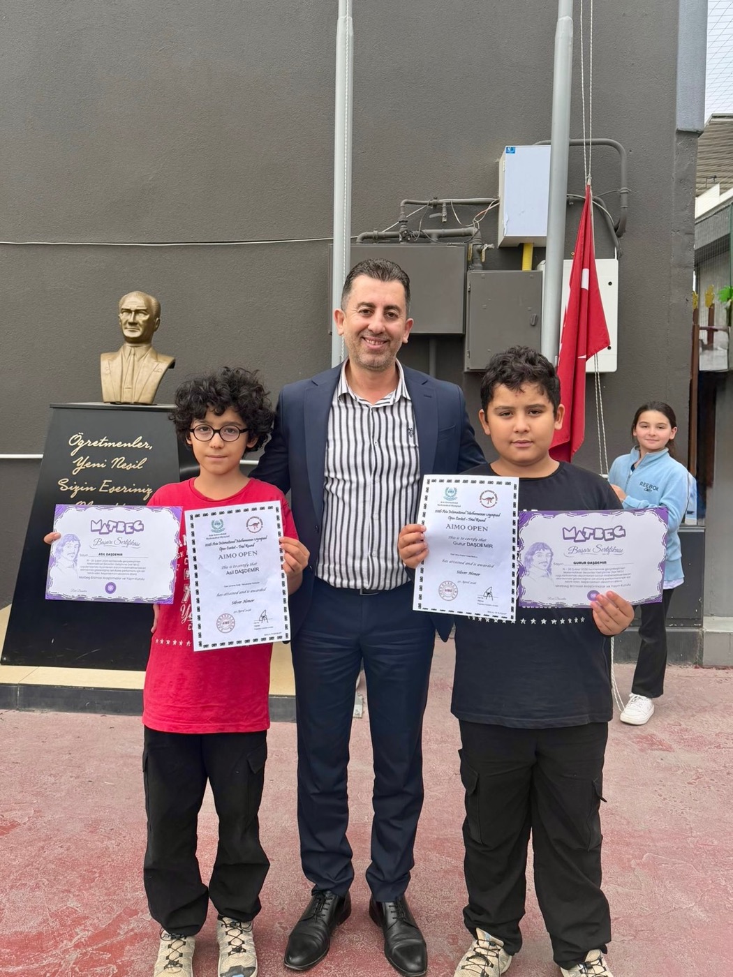 Asya Matematik Olimpiyatları'nda (AIMO) Gümüş Madalya