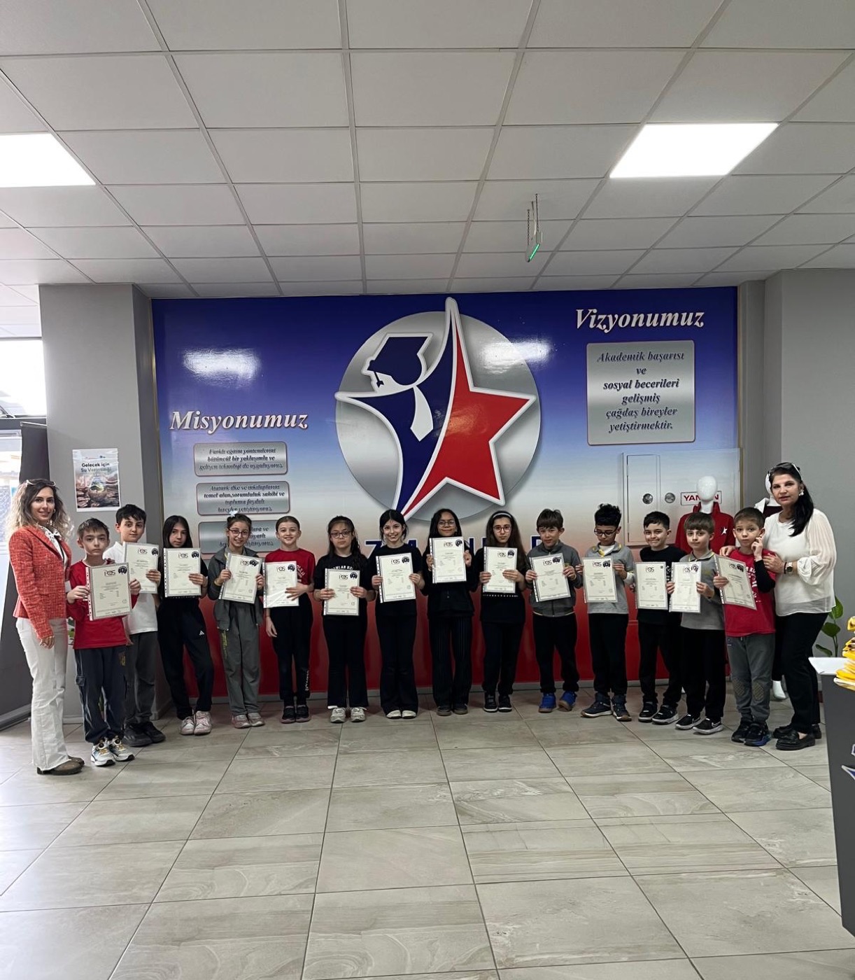 PQS Progress İngilizce Sertifikaları Takdim Edildi