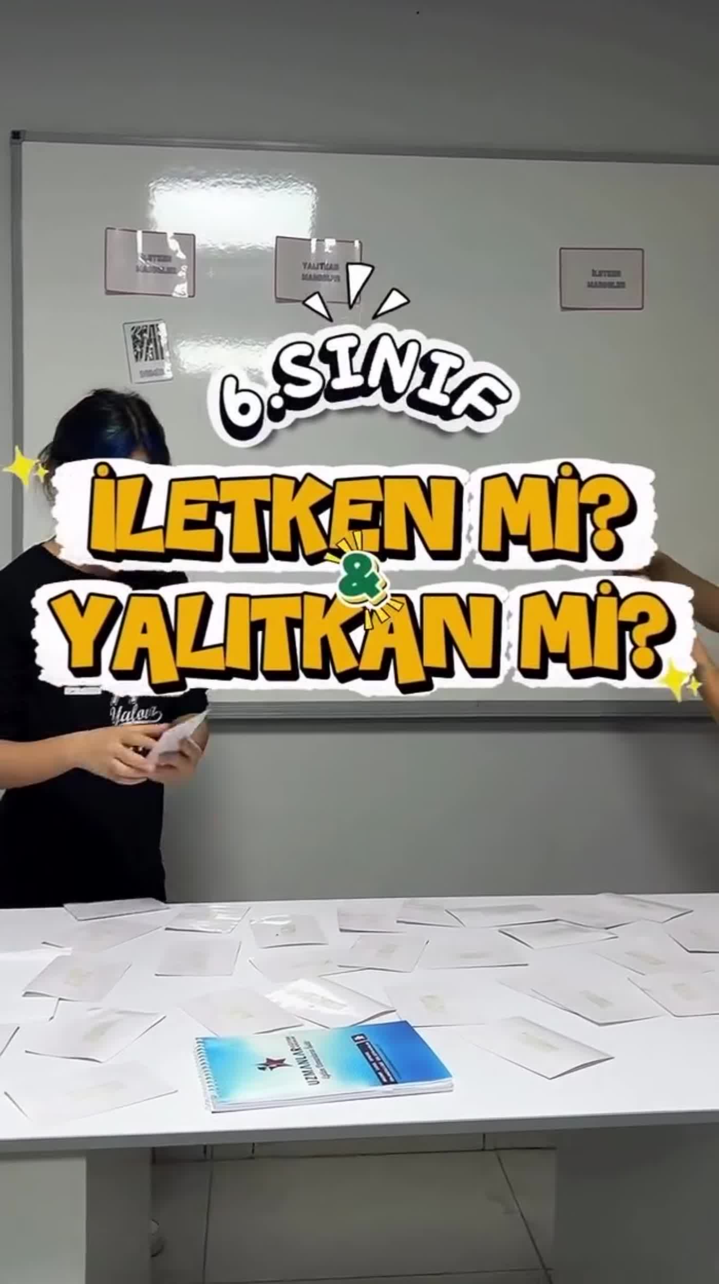 6. Sınıf Öğrencileriyle İletken ve Yalıtkan Mini Yarışması