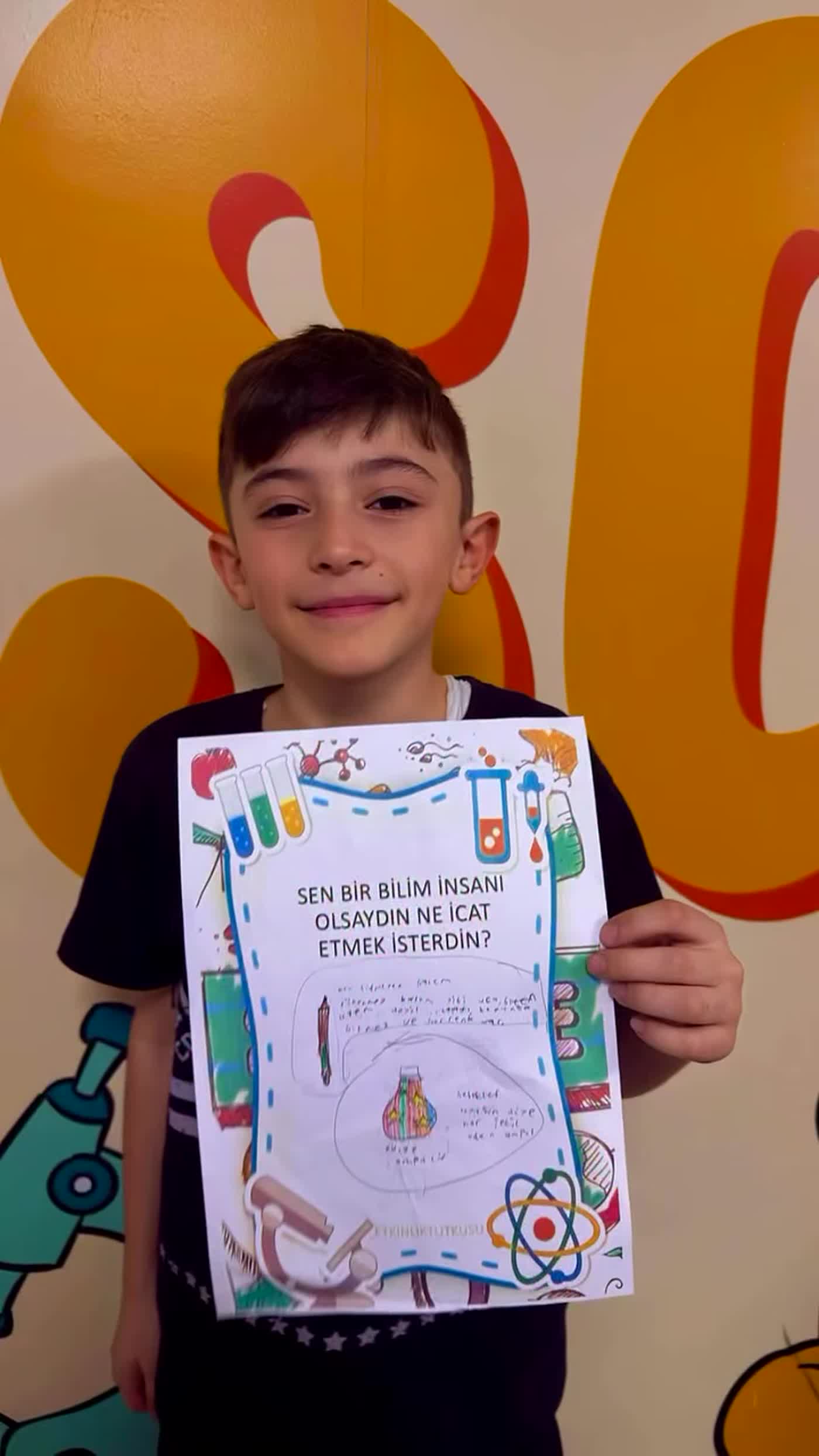 Bilim ve Teknoloji Haftası: 5. Sınıftan Robot Tasarımı
