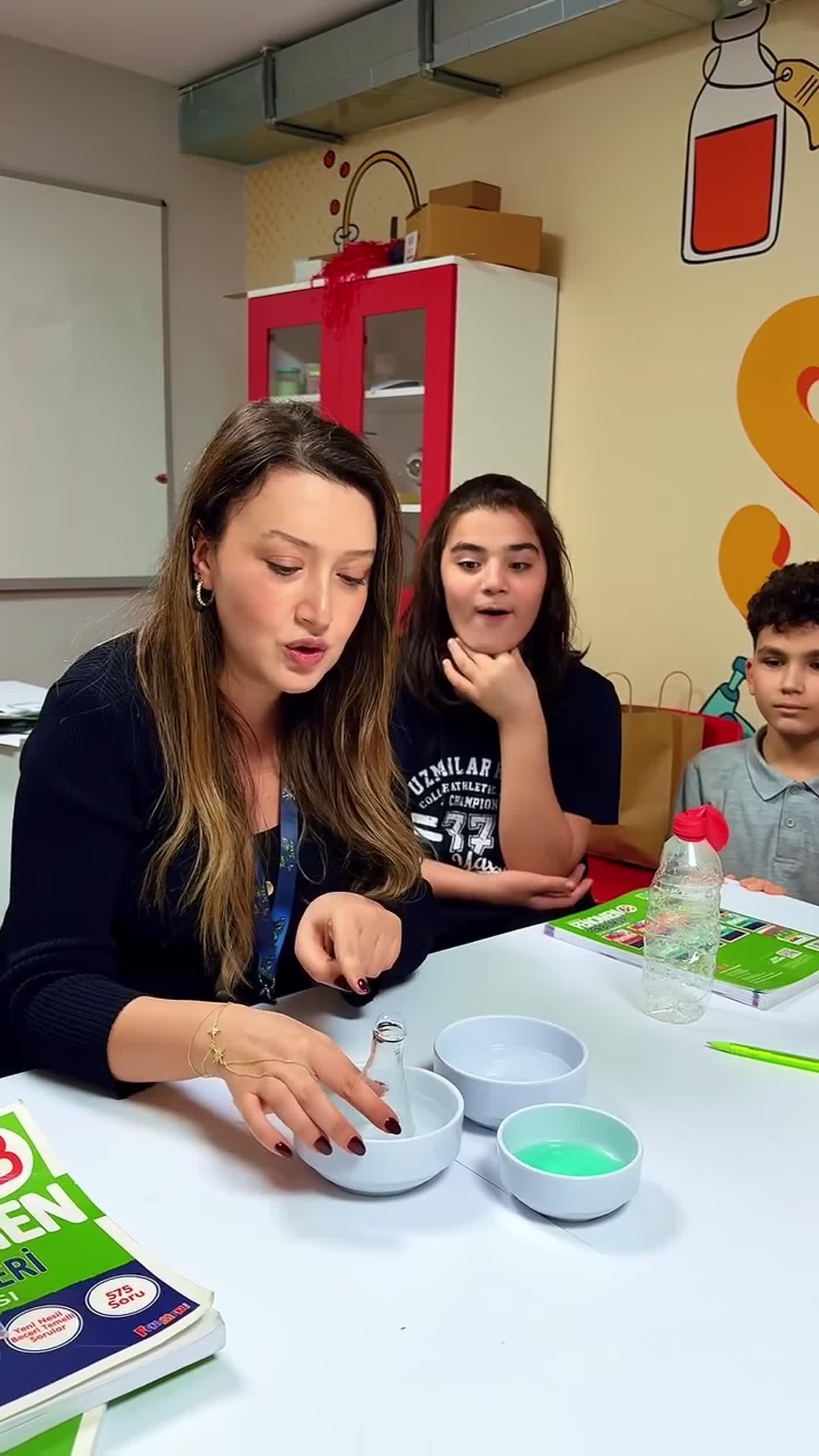 6. Sınıf Öğrencilerimizle Gazların Genleşmesi Deneyi