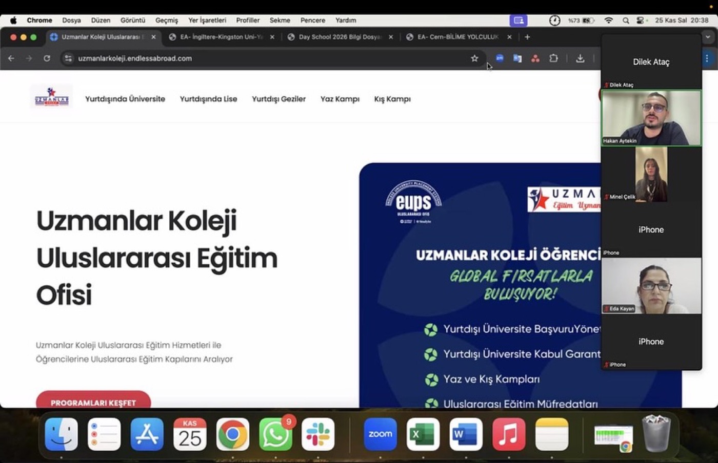 Endless Abroad ile Yurt Dışı Dil Kampı Bilgilendirme Sunumu