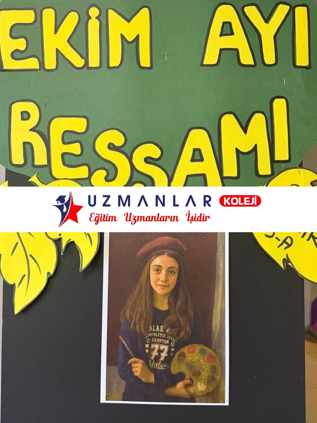 Ayın Ressamı Sergisinde Ekim Ayının Ressamı Zümra Bakır