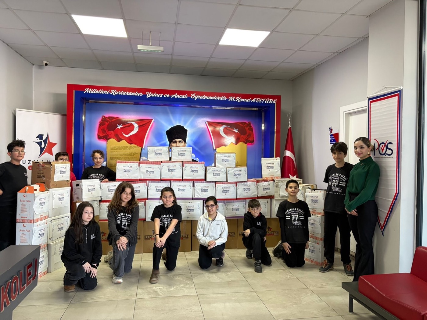 Ramazan ayının paylaşma ve dayanışma ruhunu öğrencilerimizle