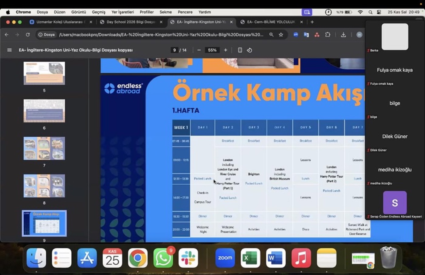 Ögrencilerimizin global eğitim fırsatlarına Başarısı