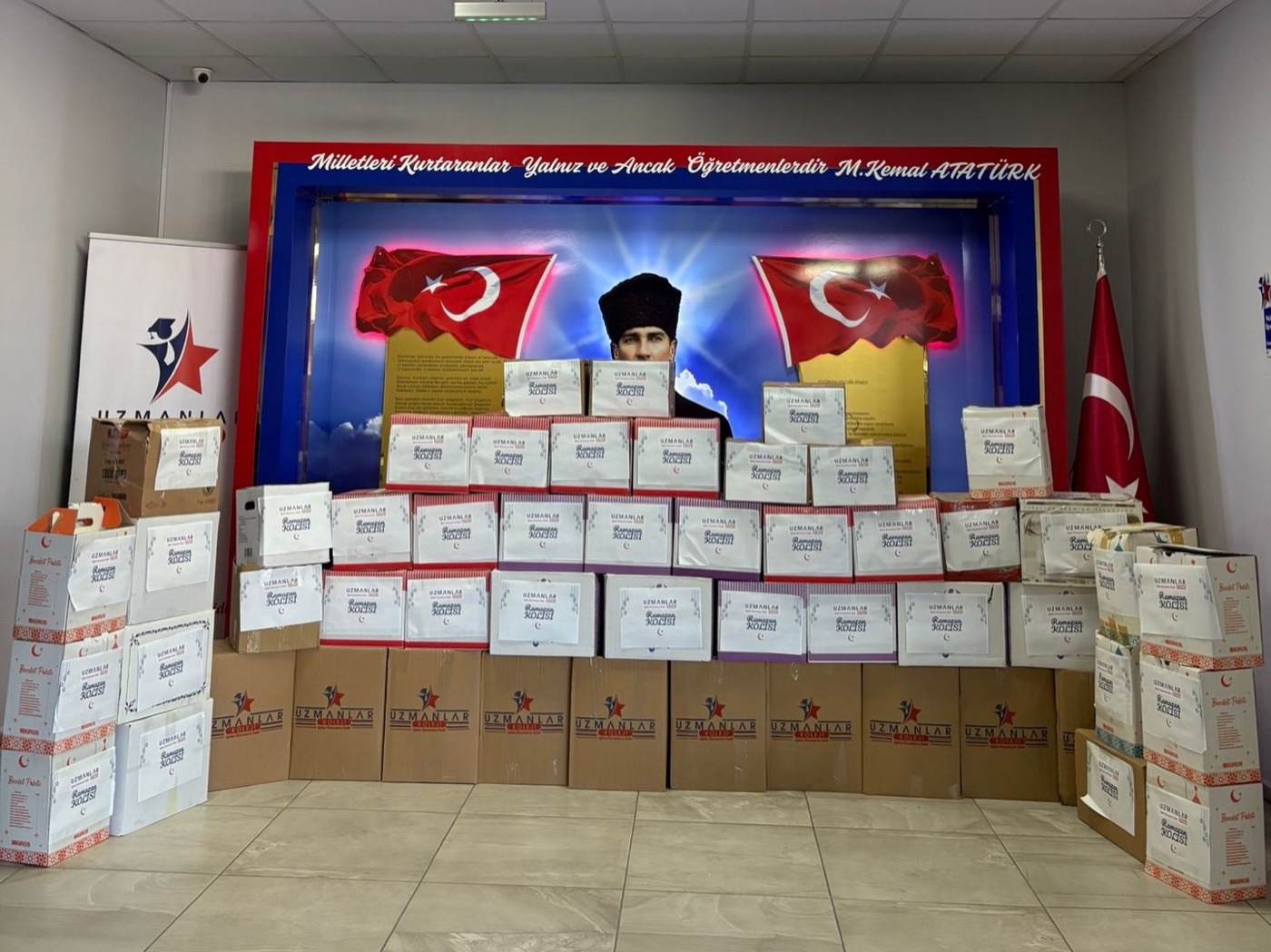 Ramazan ayının paylaşma ve dayanışma ruhunu öğrencilerimizle